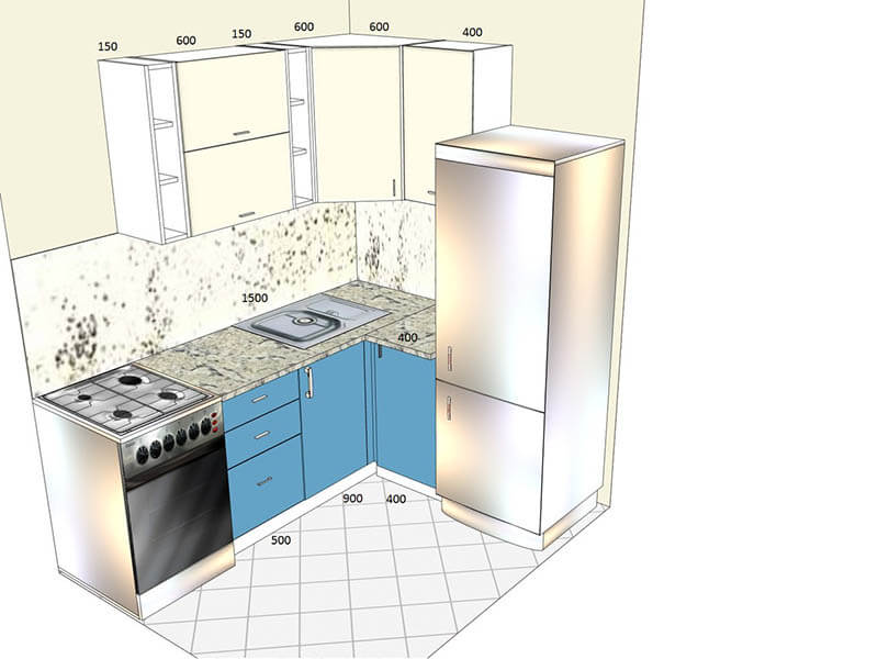 استانداردهای طراحی آشپزخانه13